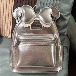 Disney Parks - Loungefly Minnie Mouse Disney100 Premium Mini Backpack